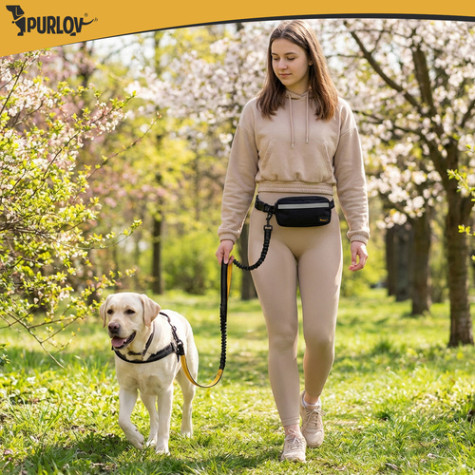 Běžecká ledvinka s vodítkem Purlov 24689 ~ 2