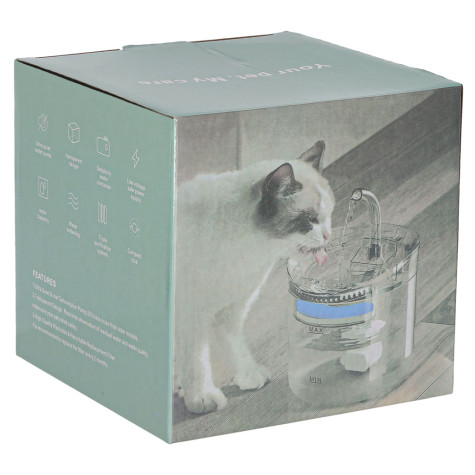 Pítko pro psy a kočky automatická fontána na vodu 1,8 l ~ 12