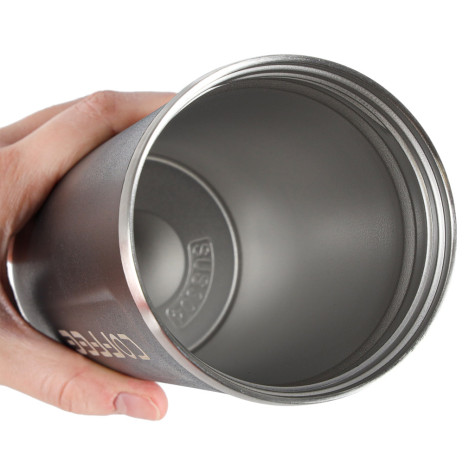 Cestovní termohrnek s LED displejem 500 ml - černý ~ 6