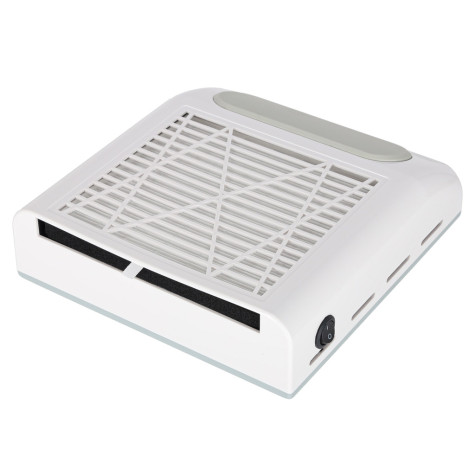 Profesionální odsavačka prachu na nehty 80W bez sáčkový bílá ~ 4