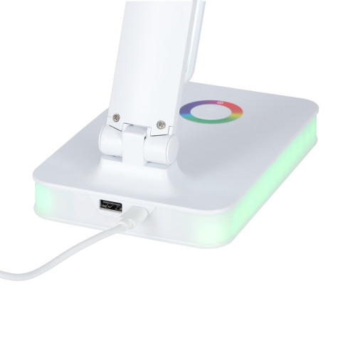 Stolní lampa LED USB s dotykovým ovládáním bílá ~ 9