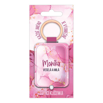 Nekupto Svítící klíčenka se jménem - Monika
