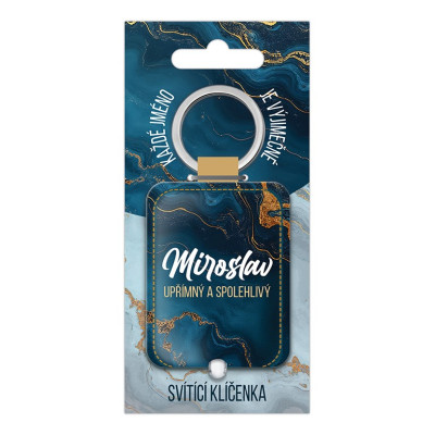 Nekupto Svítící klíčenka se jménem - Miroslav