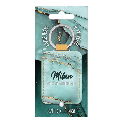 Nekupto Svítící klíčenka se jménem - Milan