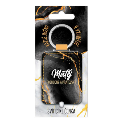 Nekupto Svítící klíčenka se jménem - Matěj