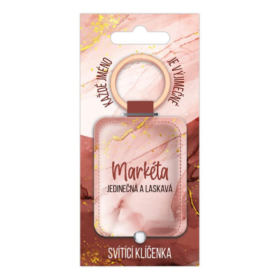 Nekupto Svítící klíčenka se jménem - Markéta