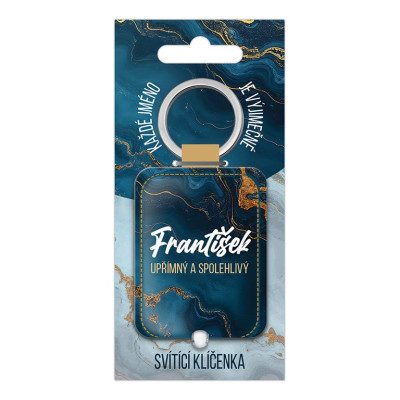 Nekupto Svítící klíčenka se jménem - František