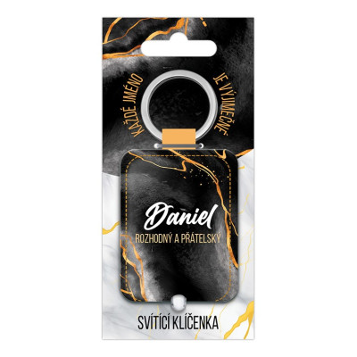 Nekupto Svítící klíčenka se jménem - Daniel