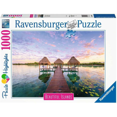 RAVENSBURGER Puzzle Odpočinek 1000 dílků