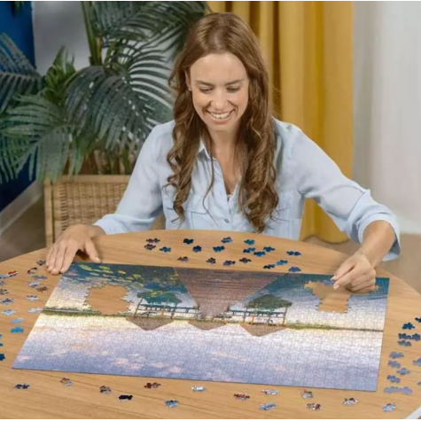 RAVENSBURGER Puzzle Odpočinek 1000 dílků ~ 4