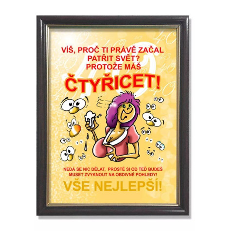 Rámeček - 40 Víš proč ti právě začal patřit svět ~ 1