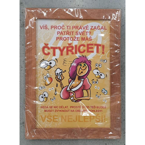 Rámeček - 40 Víš proč ti právě začal patřit svět ~ 2