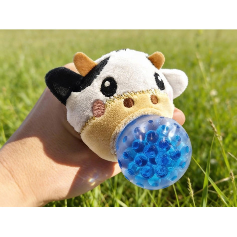 Nekupto Antistresový kámoš Jarní kolekce - Kravička Sonička ~ 2