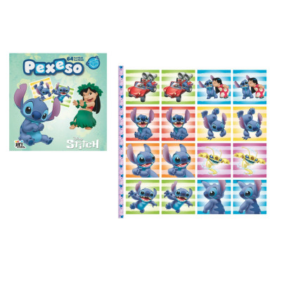 Jiri Models Pexeso v sešitu s omalovánkami Lilo & Stitch