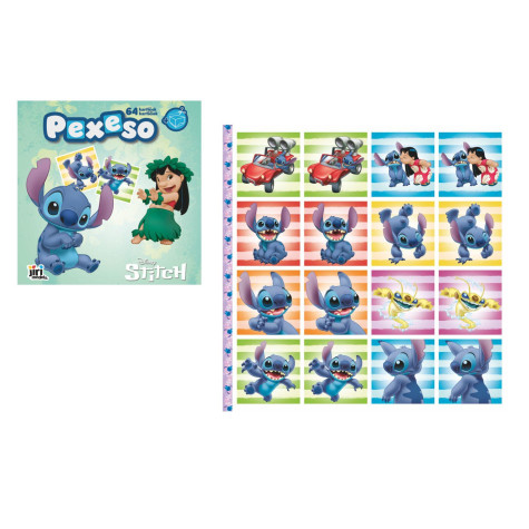 Jiri Models Pexeso v sešitu s omalovánkami  Lilo & Stitch ~ 1