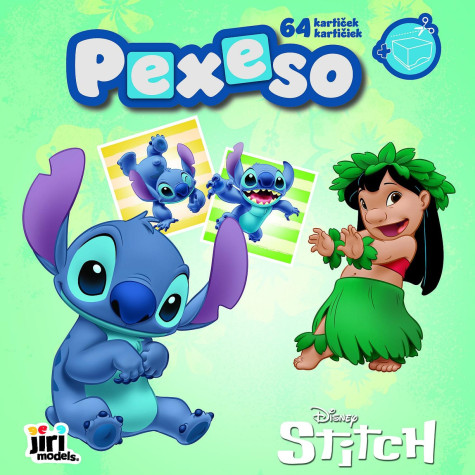 Jiri Models Pexeso v sešitu s omalovánkami  Lilo & Stitch ~ 2
