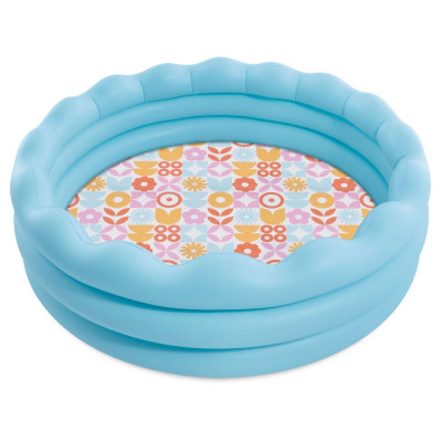 Intex 56191 Dětský nafukovací bazén s vlnitými okraji 168x46cm modrý