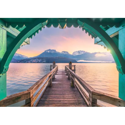 RAVENSBURGER Puzzle Jezero Annecy 1000 dílků ~ 2