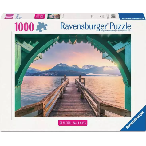 RAVENSBURGER Puzzle Jezero Annecy 1000 dílků ~ 1