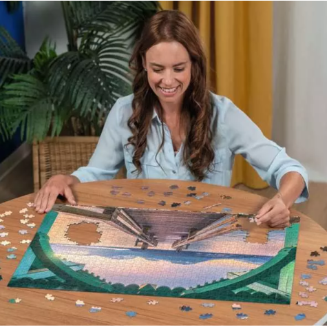 RAVENSBURGER Puzzle Jezero Annecy 1000 dílků ~ 4