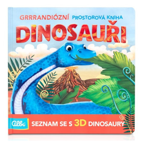 Albi Prostorová 3D kniha - Dinosauři ~ 1