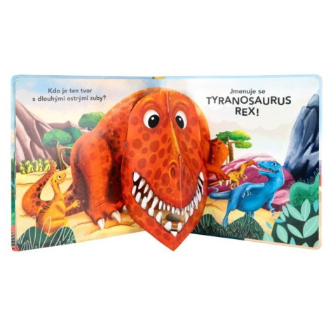 Albi Prostorová 3D kniha - Dinosauři ~ 2