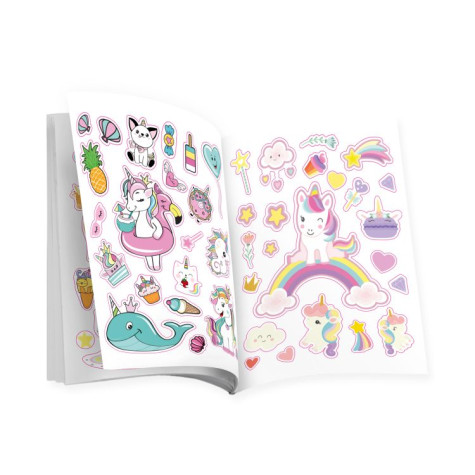 Albi Kvído 500 roztomilých samolepek - Jednorožci ~ 3