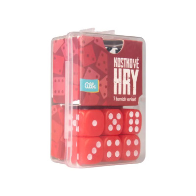 Albi Kostkové hry - červené