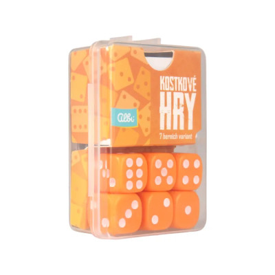 Albi Kostkové hry - oranžové