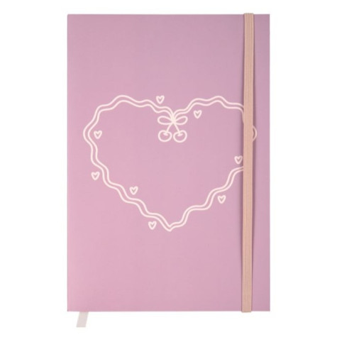 Albi Blok s gumičkou - Srdce s třešní ~ 1