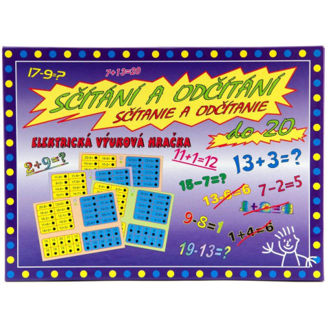 Voltik Sčítání a odčítání společenská hra na baterie ~ 3