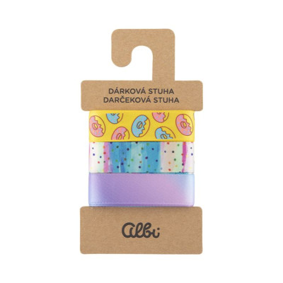 Albi Set látkových stuh - Donuty