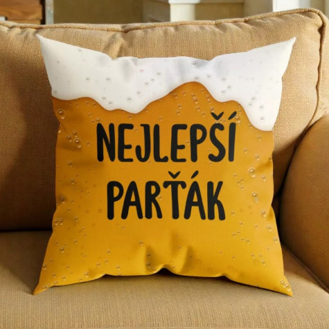 Humorný polštářek - Nejlepší parťák ~ 1