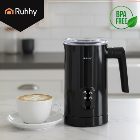 Napěňovač mléka černý Ruhhy 26180 ~ 4