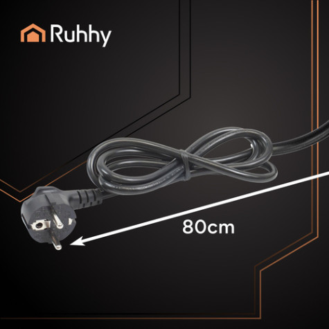 Napěňovač mléka černý Ruhhy 26180 ~ 8