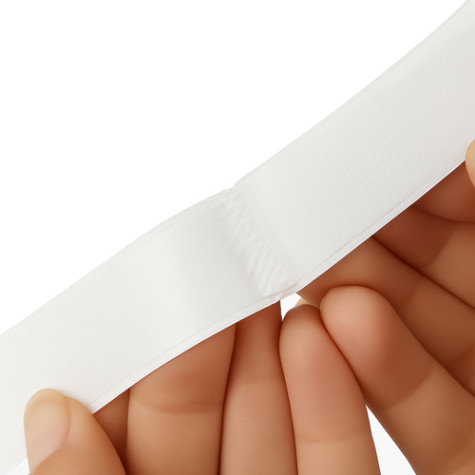 Samolepicí páska na suchý zip 500x5cm bílá Ruhhy 25807 ~ 2