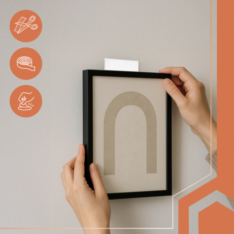 Samolepicí páska na suchý zip 500x5cm bílá Ruhhy 25807 ~ 3