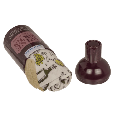 Ponožky Láhev vína 2 ks - vel. uni ~ 5