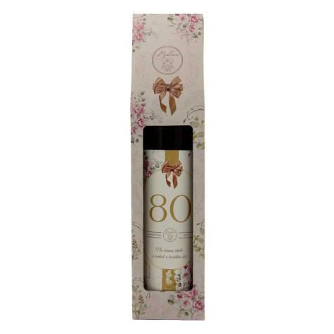 Dárkové víno v krabičce 0,75l - Květiny 80 Chardonnay ~ 2