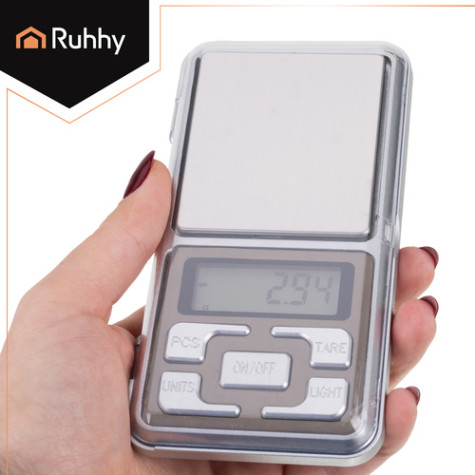 Kapesní váha 200x 0,01g Ruhhy 26092 ~ 5