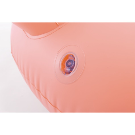 Intex 56801 Nafukovací křeslo s úchyty 114x107cm - růžové ~ 3