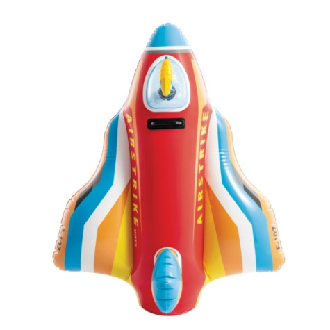 Intex 57531 Nafukovací stíhačka s úchytem a pistolí 117x104cm - červená ~ 2