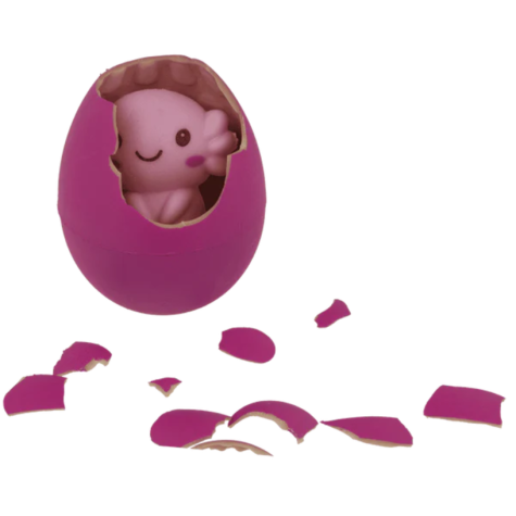 Rostoucí vejce 6 cm Axolotl - růžový ~ 1