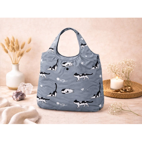 Nekupto Nákupní taška skládací Kočky ~ 2