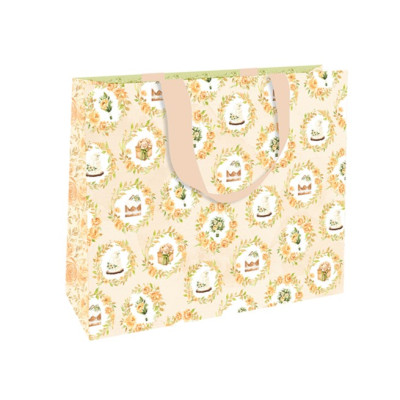 Nekupto Dárková taška s ražbou - Svatební sen - velká 30x23x12cm