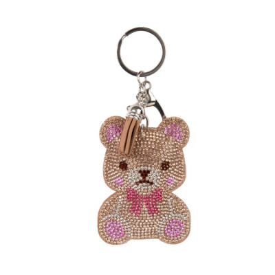 Albi Štrasová klíčenka - Medvídek s mašlí