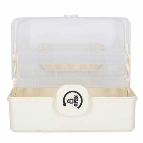 Organizér na léky kufřík bílý 29x16x15cm ~ 5