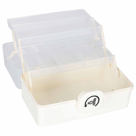 Organizér na léky kufřík bílý 29x16x15cm ~ 7