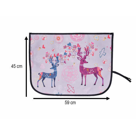 Magnetická sluneční clona do auta - Jeleni ~ 4