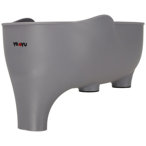 Cedník do dřezu s miskou - slon šedý ~ 2